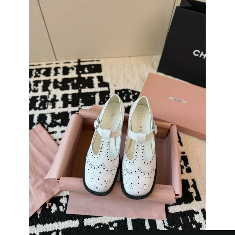 Miu Miu Leather Shoes
